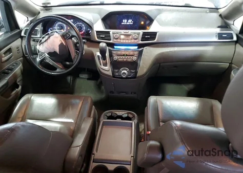 2013 Honda Odyssey Exl z USA, uszkodzony, nr VIN 5FNRL5H61DB039210